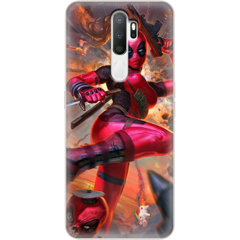 Чехол Uprint OPPO A5 2020 Woman Deadpool