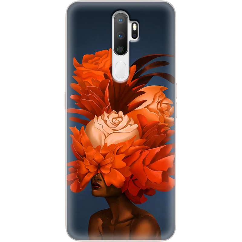 Чехол Uprint OPPO A5 2020 Exquisite Orange Flowers