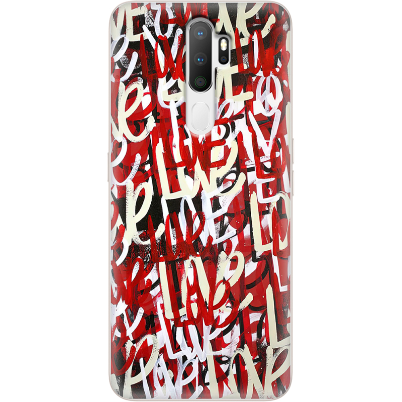 Чехол Uprint OPPO A5 2020 Love Graffiti