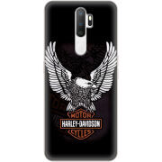 Чехол Uprint OPPO A5 2020 Harley Davidson and eagle