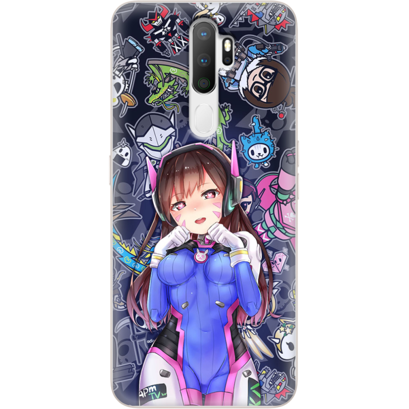 Чехол Uprint OPPO A5 2020 Overwatch D.VA