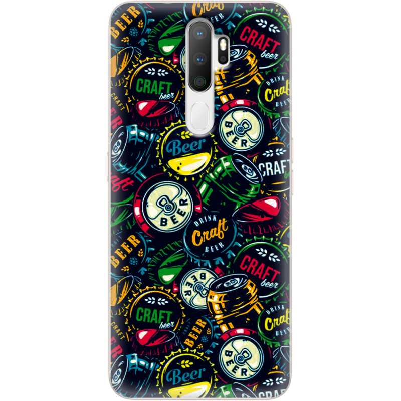 Чехол Uprint OPPO A5 2020 Bottle Caps