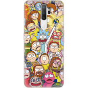 Чехол Uprint OPPO A5 2020 Rick and Morty