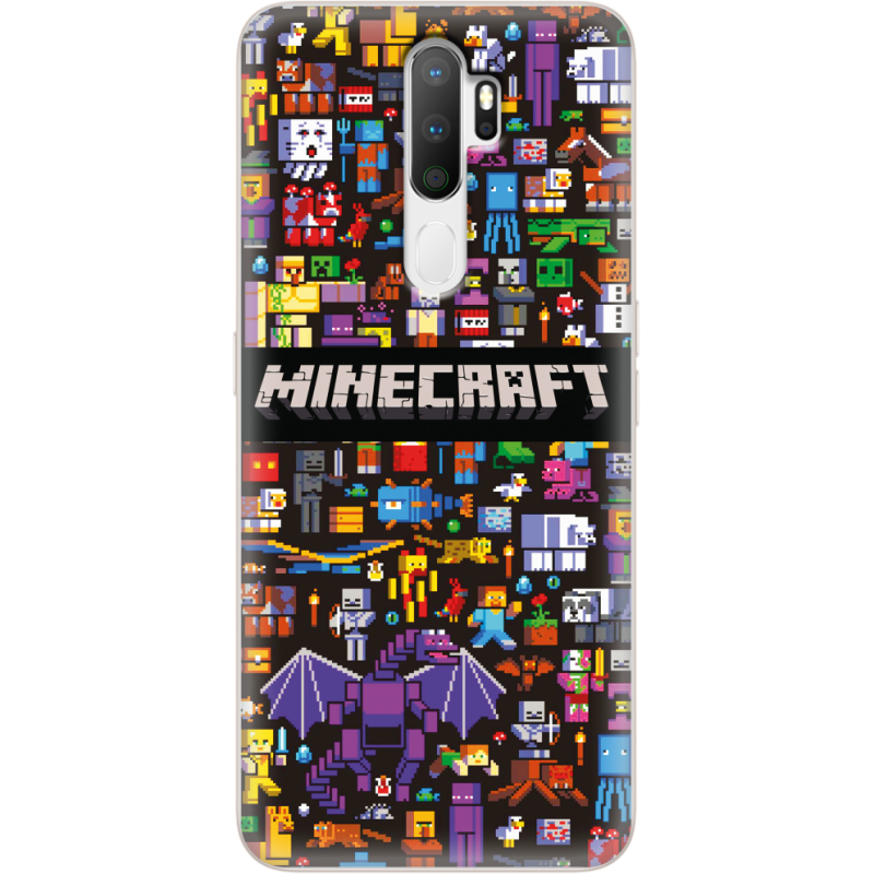 Чехол Uprint OPPO A5 2020 Minecraft Mobbery