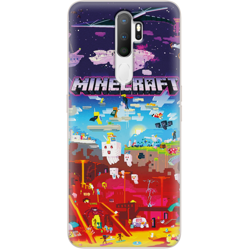 Чехол Uprint OPPO A5 2020 Minecraft World Beyond