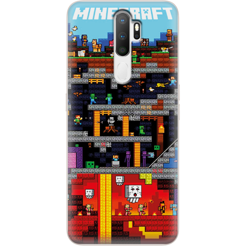 Чехол Uprint OPPO A5 2020 Minecraft Lode Runner