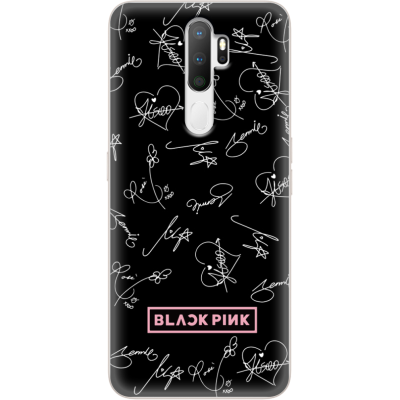 Чехол Uprint OPPO A5 2020 Blackpink автограф