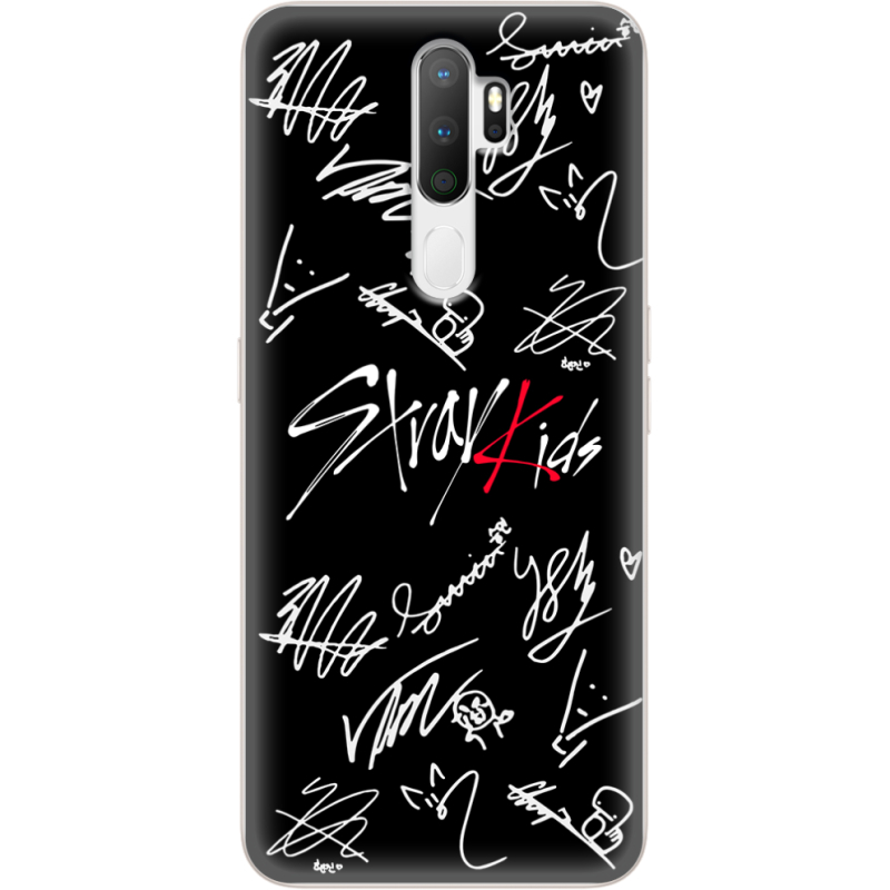 Чехол Uprint OPPO A5 2020 Stray Kids автограф