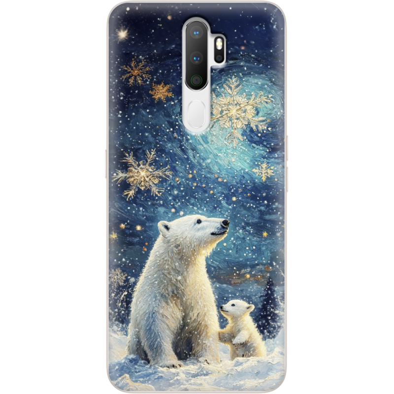Чехол Uprint OPPO A5 2020 Північні ведмеді