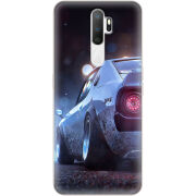 Чехол Uprint OPPO A5 2020 Silver Car