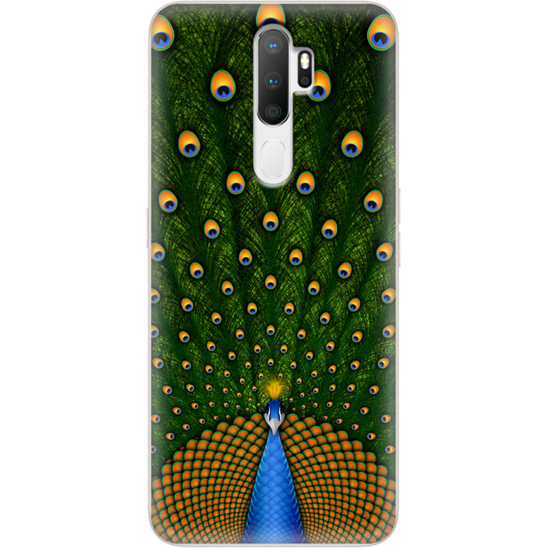 Чехол Uprint OPPO A5 2020 Peacocks Tail