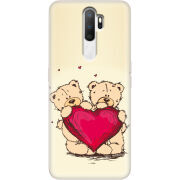 Чехол Uprint OPPO A5 2020 Teddy Bear Love