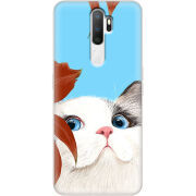 Чехол Uprint OPPO A5 2020 Wondering Cat