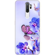 Чехол Uprint OPPO A5 2020 Orchids and Butterflies