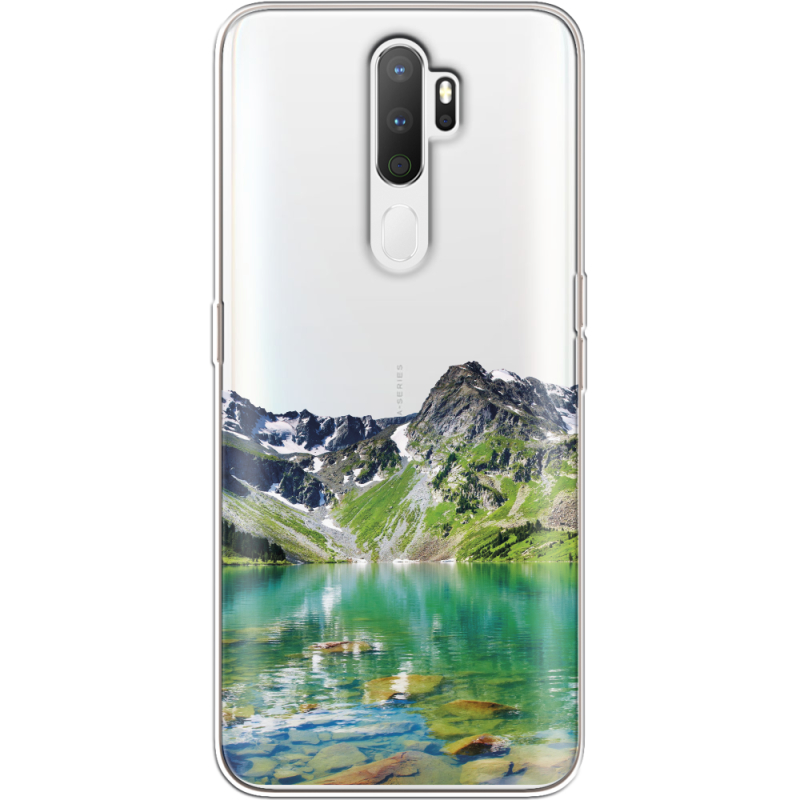 Прозрачный чехол Uprint OPPO A5 2020 Green Mountain