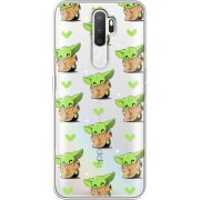 Прозрачный чехол Uprint OPPO A5 2020 Pattern Baby Yoda