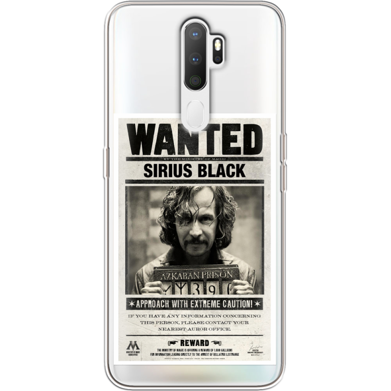 Прозрачный чехол Uprint OPPO A5 2020 Sirius Black