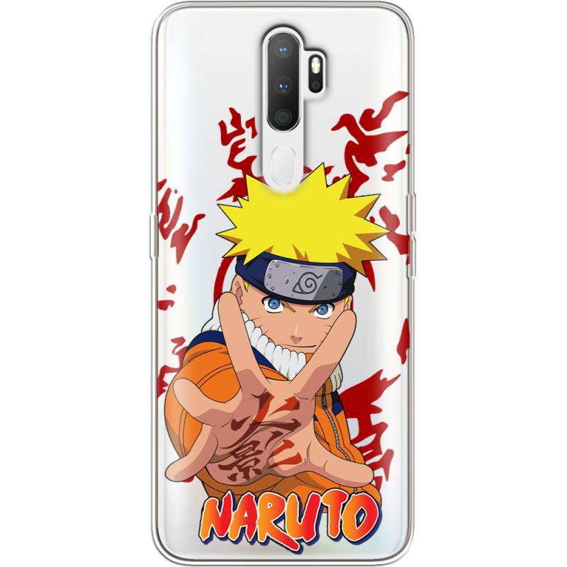 Прозрачный чехол Uprint OPPO A5 2020 Naruto