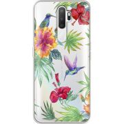 Прозрачный чехол Uprint OPPO A5 2020 Tropical