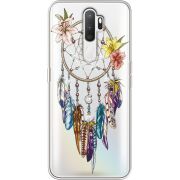 Чехол со стразами OPPO A5 2020 Dreamcatcher