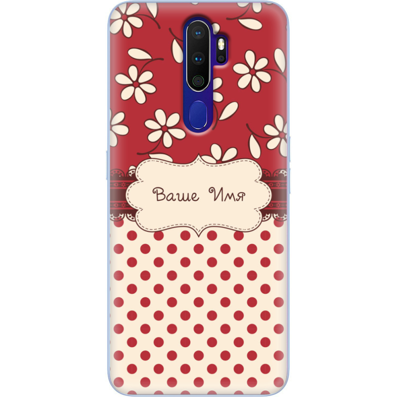 Чехол Uprint OPPO A9 2020 Именной Polka Dots