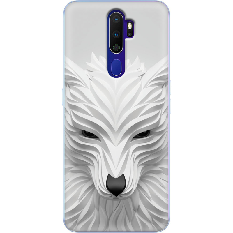 Чехол Uprint OPPO A9 2020 White Wolf