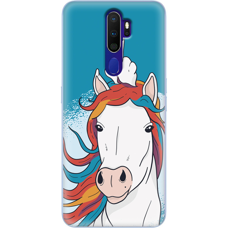 Чехол Uprint OPPO A9 2020 Fuck Unicorn