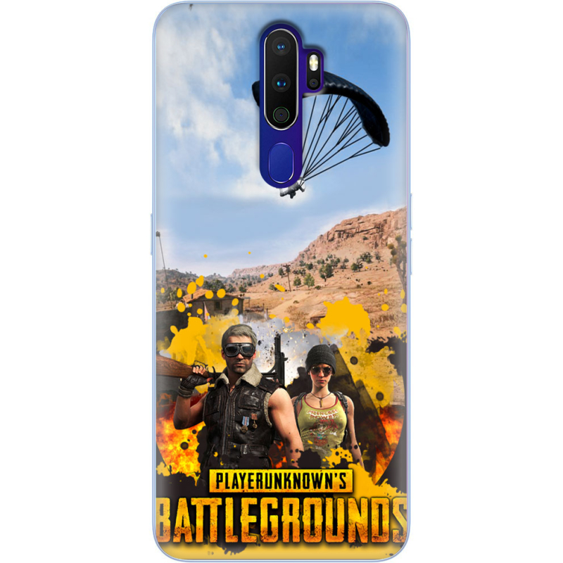 Чехол Uprint OPPO A9 2020 Pubg parachute