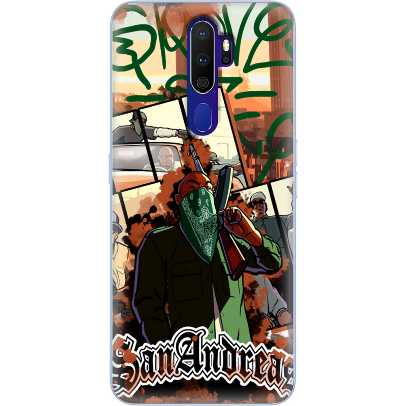 Чехол Uprint OPPO A9 2020 GTA San Andreas