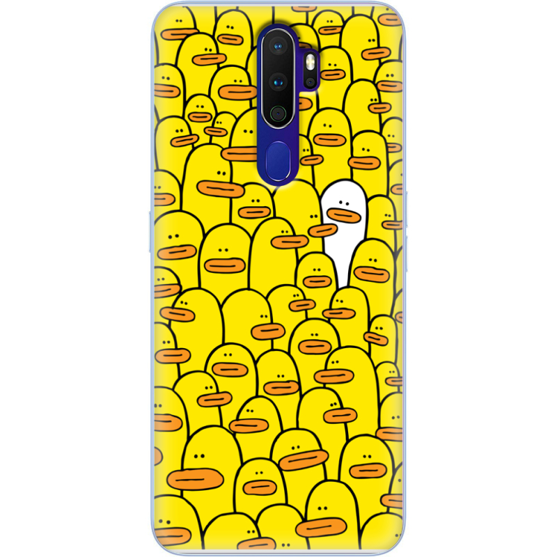 Чехол Uprint OPPO A9 2020 Yellow Ducklings