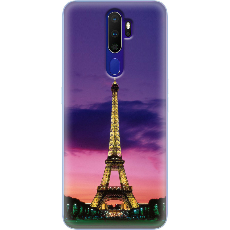 Чехол Uprint OPPO A9 2020 Полночь в Париже