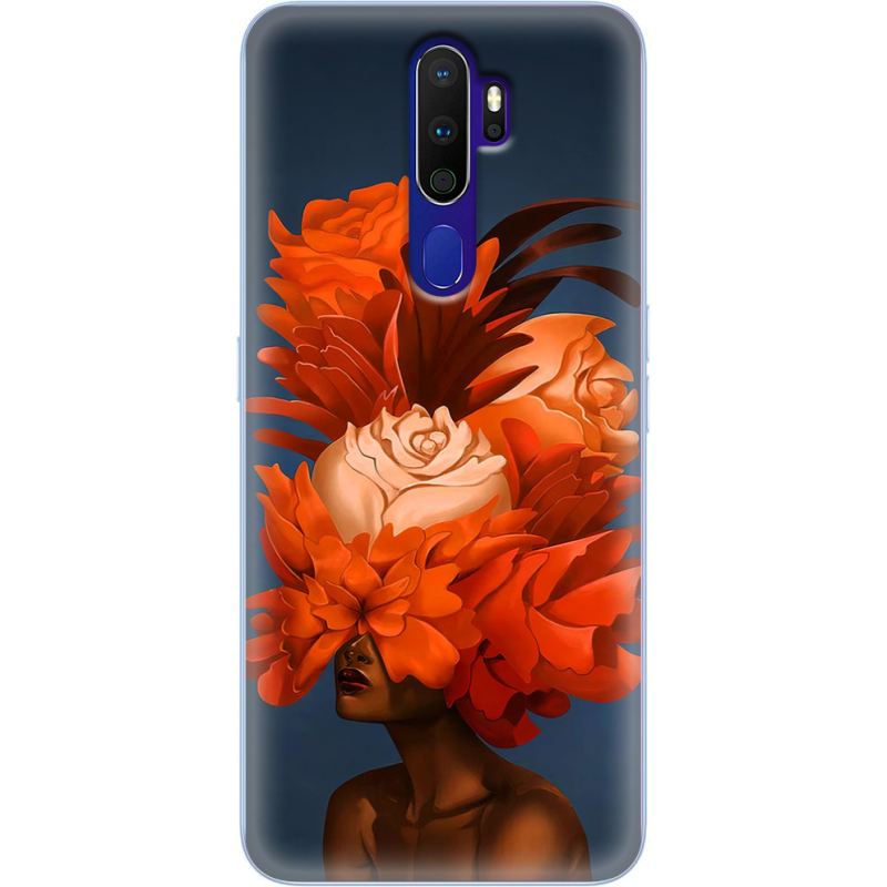 Чехол Uprint OPPO A9 2020 Exquisite Orange Flowers