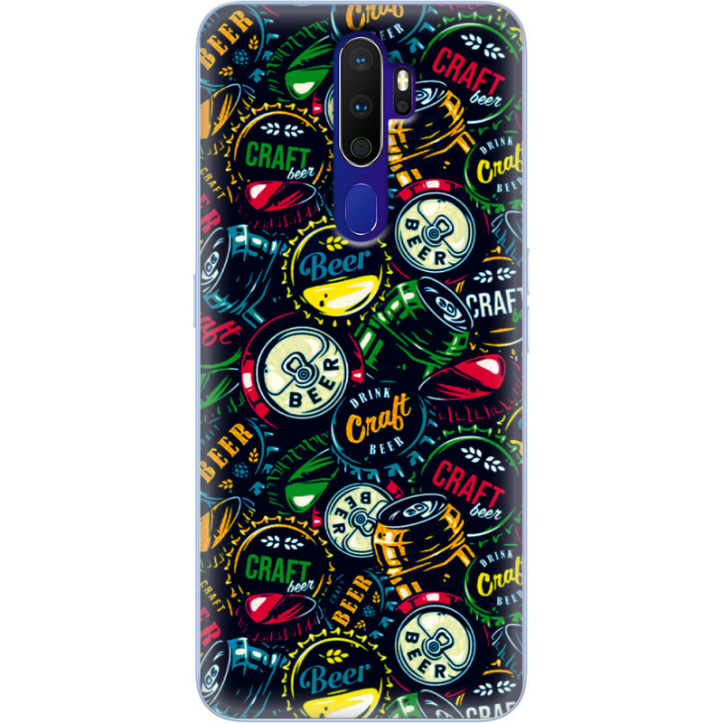 Чехол Uprint OPPO A9 2020 Bottle Caps