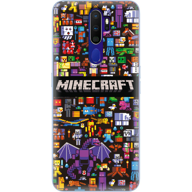 Чехол Uprint OPPO A9 2020 Minecraft Mobbery