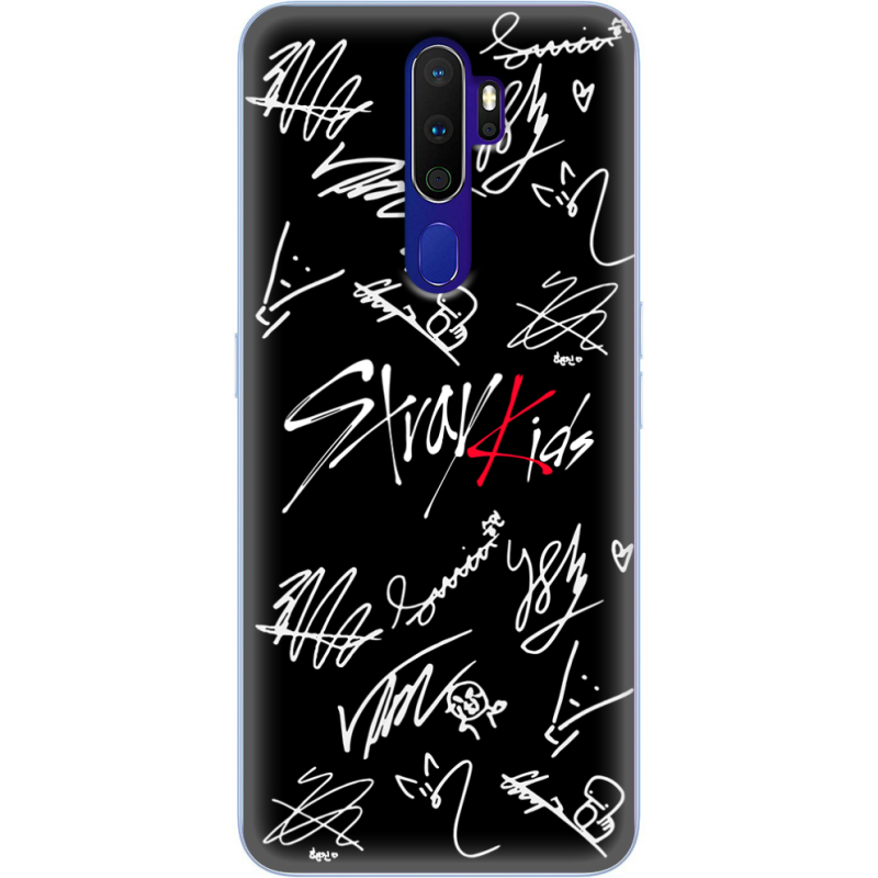 Чехол Uprint OPPO A9 2020 Stray Kids автограф