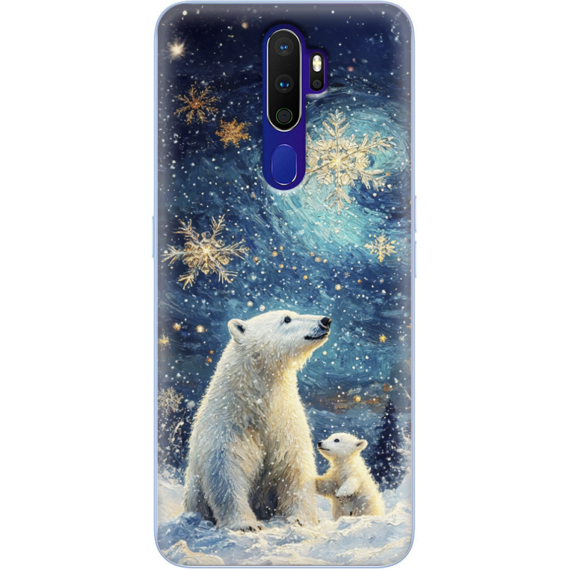 Чехол Uprint OPPO A9 2020 Північні ведмеді
