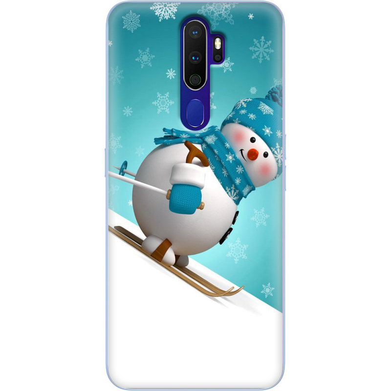 Чехол Uprint OPPO A9 2020 Skier Snowman