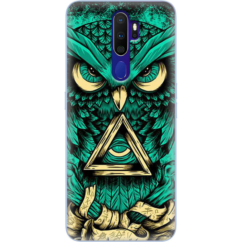 Чехол Uprint OPPO A9 2020 Masonic Owl