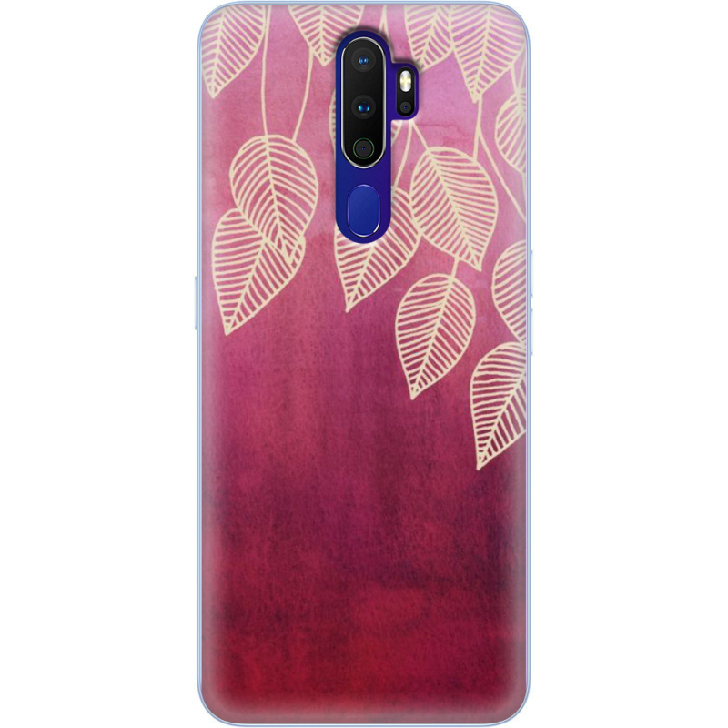 Чехол Uprint OPPO A9 2020 Gold Leaves
