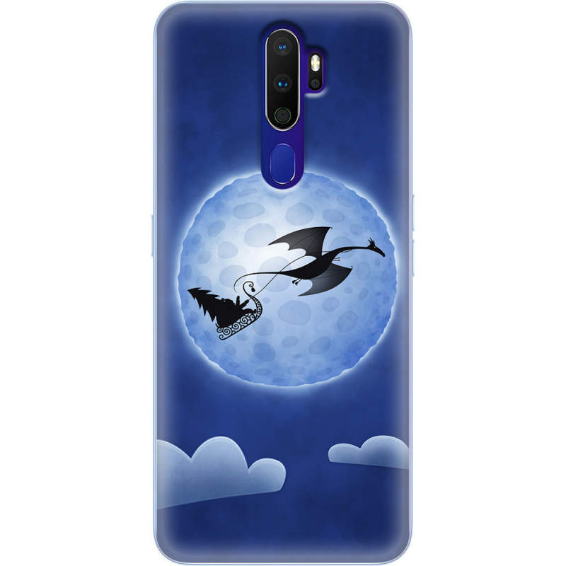 Чехол Uprint OPPO A9 2020 Christmas Dragon