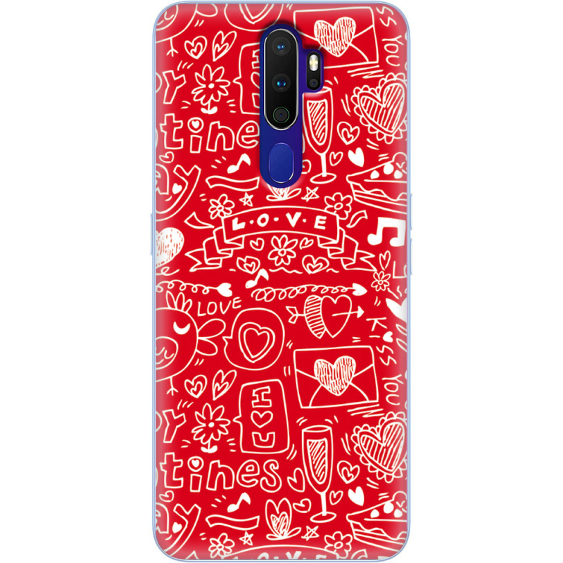 Чехол Uprint OPPO A9 2020 Happy Valentines