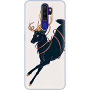 Чехол Uprint OPPO A9 2020 Black Deer