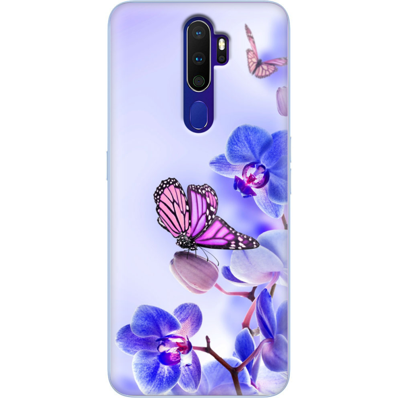 Чехол Uprint OPPO A9 2020 Orchids and Butterflies