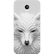 Чехол Uprint Meizu M3 White Wolf