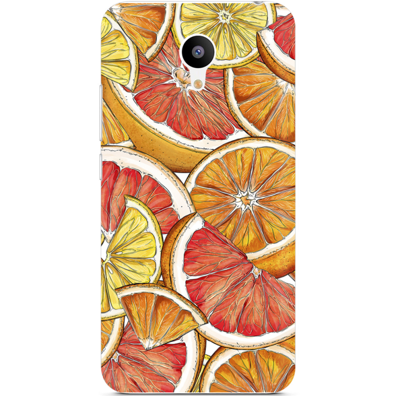 Чехол Uprint Meizu M3 Citrus Pattern