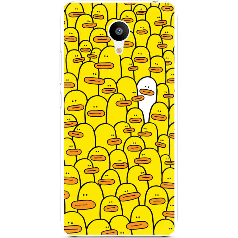 Чехол Uprint Meizu M3 Yellow Ducklings