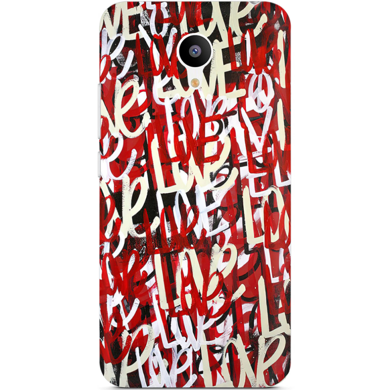 Чехол Uprint Meizu M3 Love Graffiti