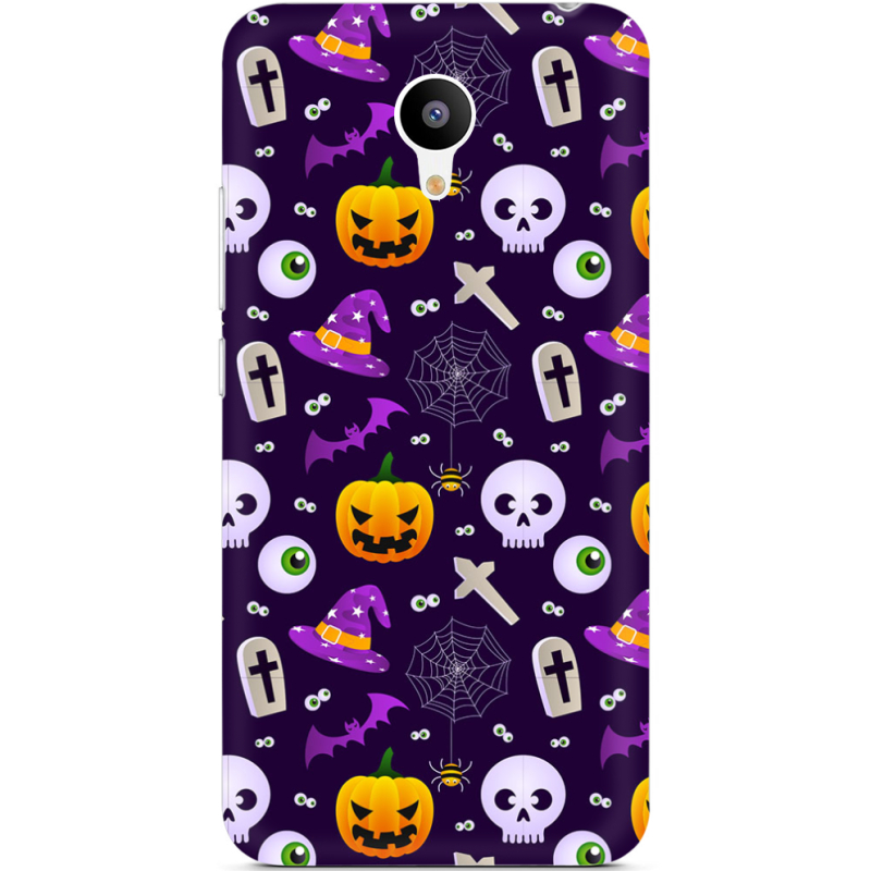 Чехол Uprint Meizu M3 Halloween Purple Mood