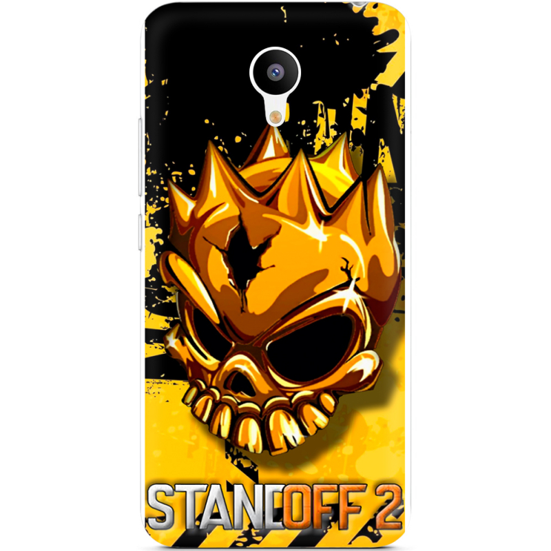 Чехол Uprint Meizu M3 StandOff 2 gold