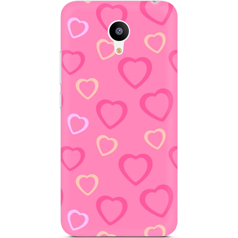 Чехол Uprint Meizu M3 Sugar Hearts
